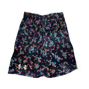 Under Armour Shorts Heatgear Loose Stunt Printed YMD / JM / M Black Multicolor